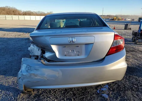 2012 Honda Civic Lx from USA, damaged, VIN 19XFB2F54CE098609